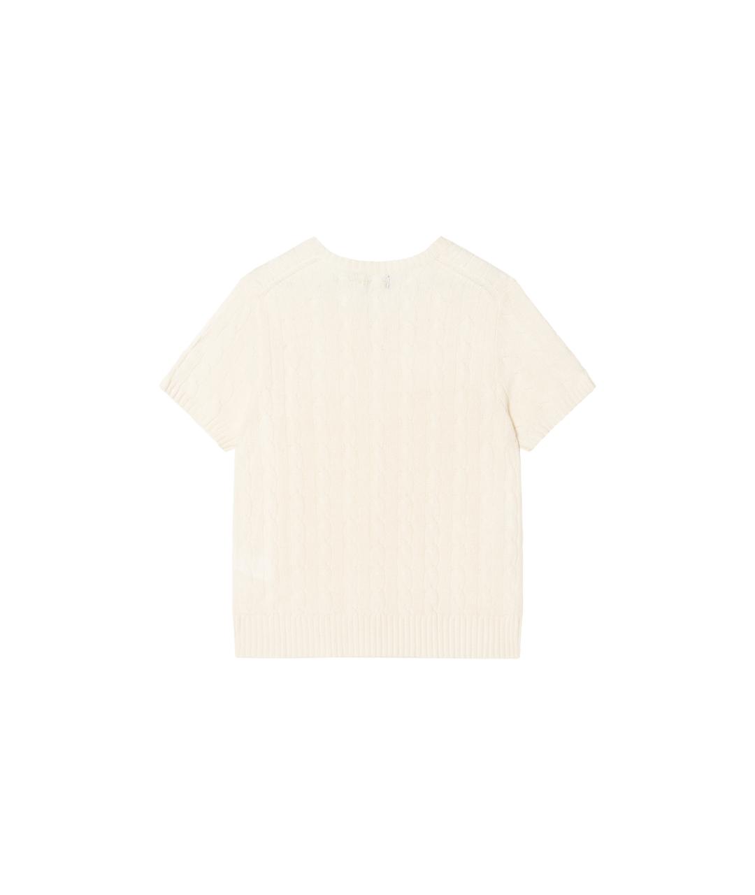 POLO RALPH LAUREN Белый джемпер / свитер, фото 2