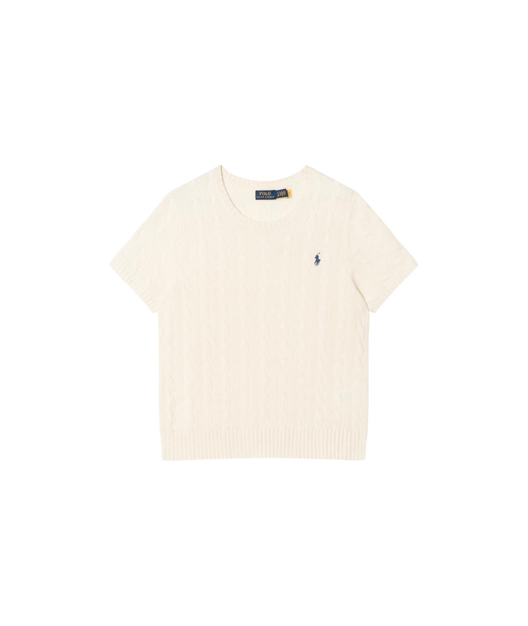 POLO RALPH LAUREN Белый джемпер / свитер, фото 6