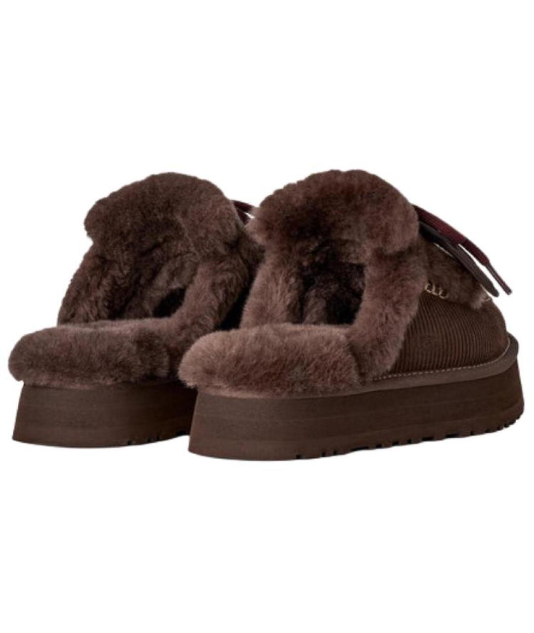 UGG Коричневые мюли, фото 4