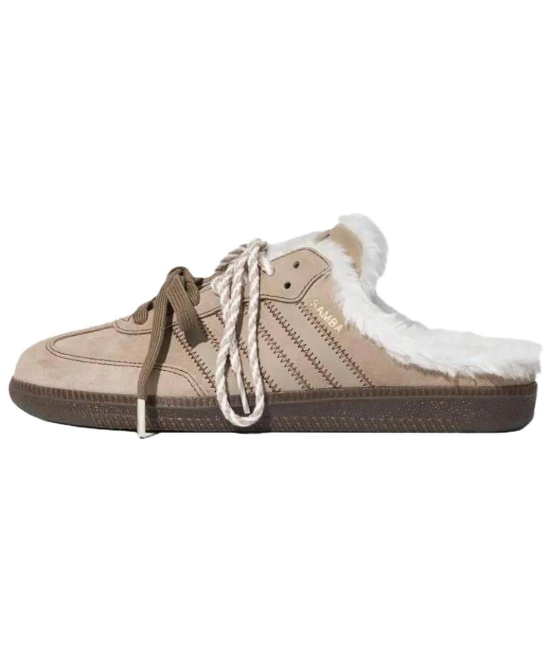 ADIDAS Бежевые мюли, фото 4