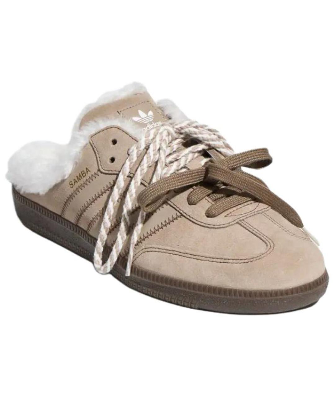 ADIDAS Бежевые мюли, фото 3