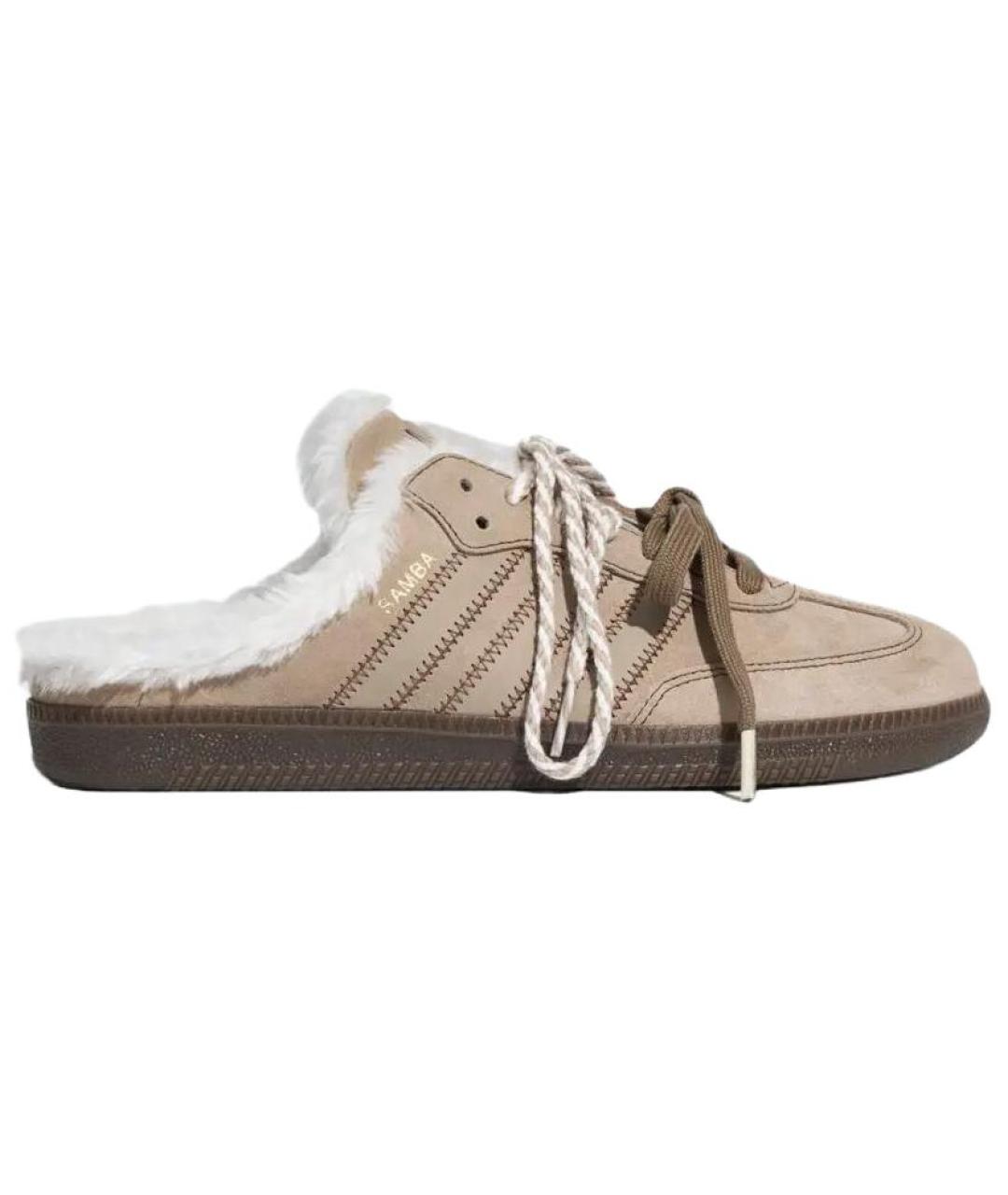 ADIDAS Бежевые мюли, фото 2