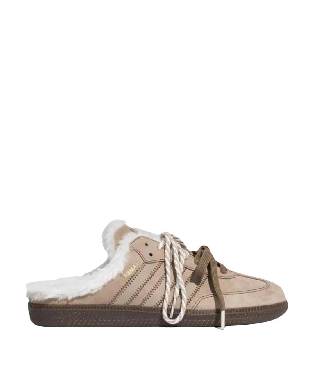 ADIDAS Бежевые мюли, фото 1