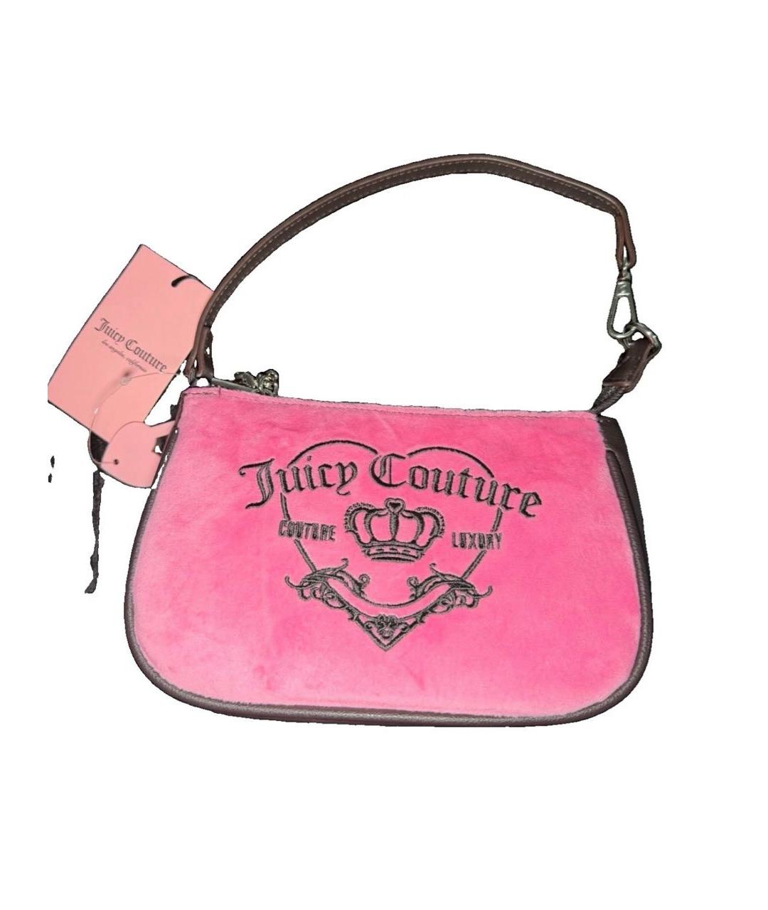 JUICY COUTURE Розовая сумка через плечо, фото 1