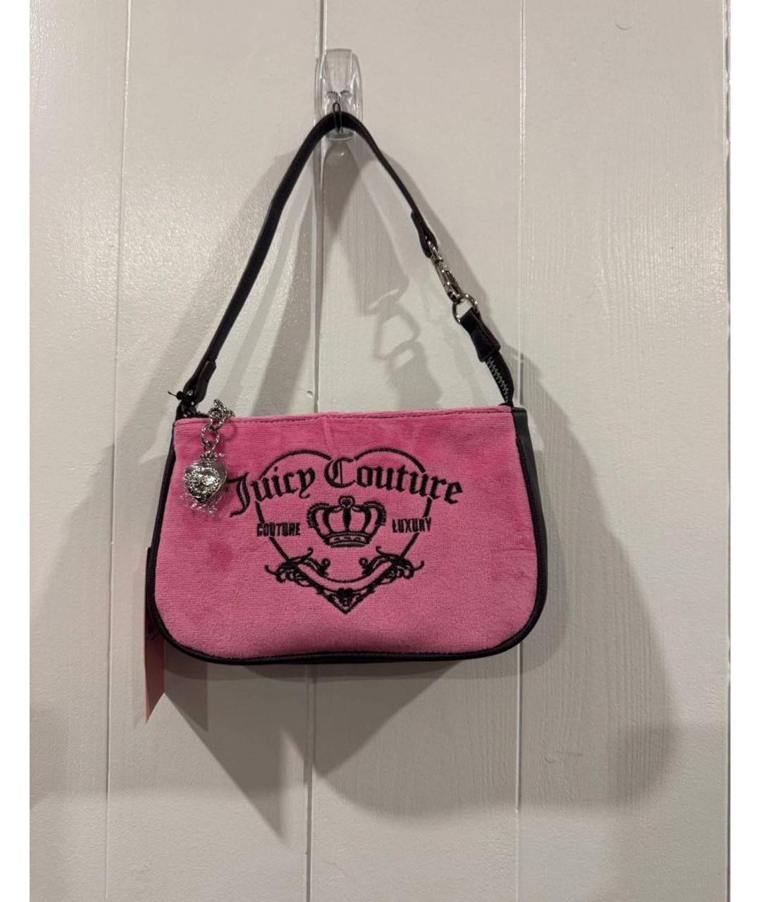 JUICY COUTURE Розовая сумка через плечо, фото 2