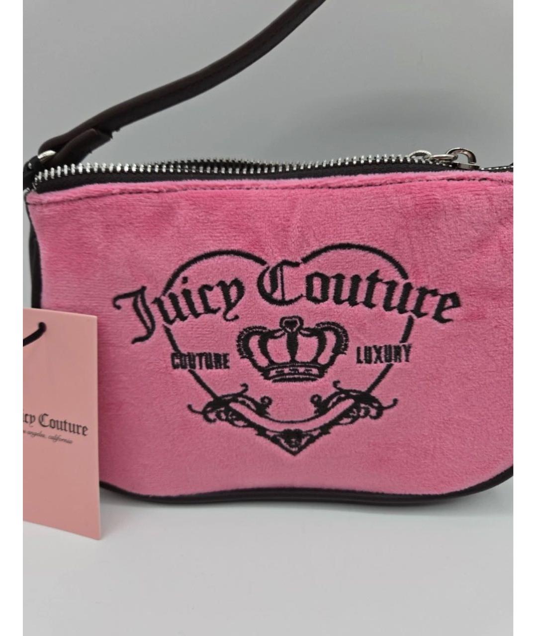 JUICY COUTURE Розовая сумка через плечо, фото 4
