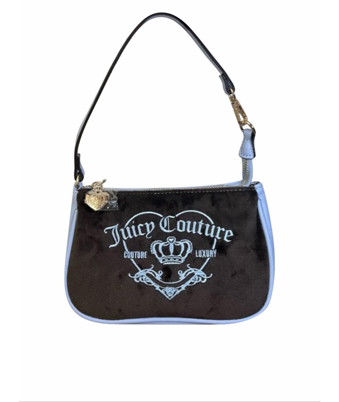 JUICY COUTURE Коричневая сумка через плечо, фото 1