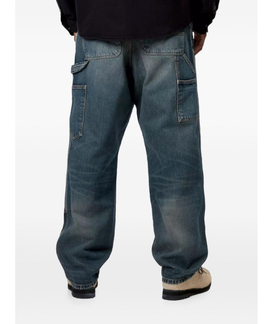 CARHARTT WIP Мульти хлопковые прямые джинсы, фото 4
