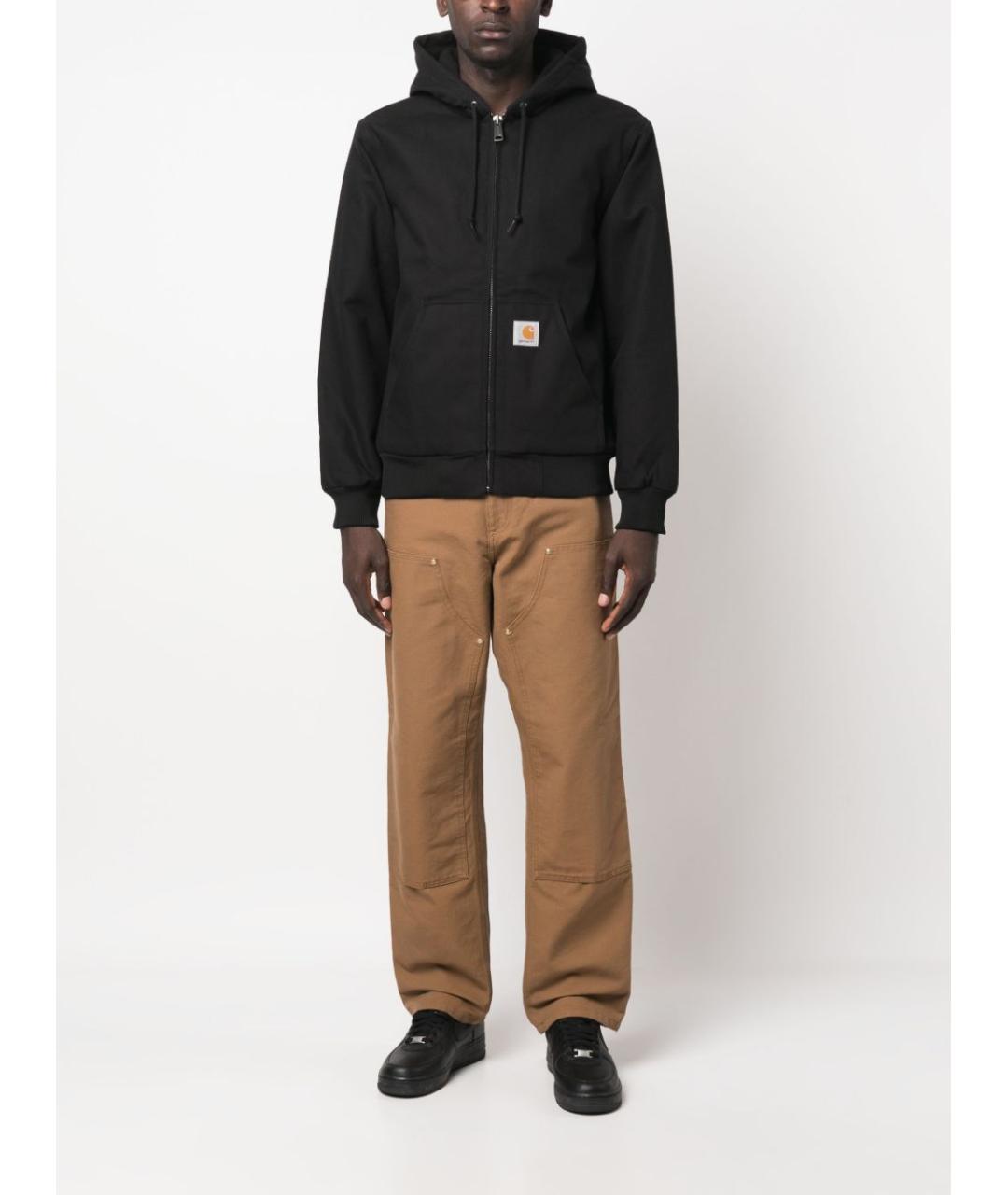 CARHARTT WIP Черная хлопковая куртка, фото 3