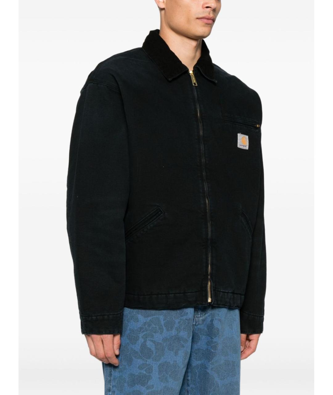 CARHARTT WIP Черная хлопковая куртка, фото 5