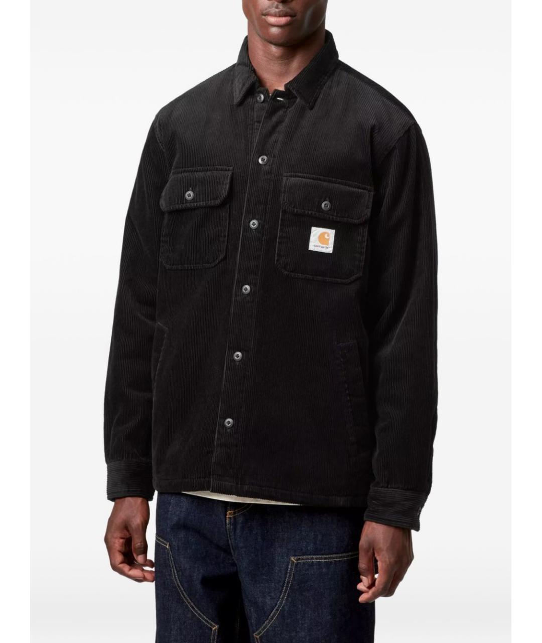 CARHARTT WIP Черная хлопковая куртка, фото 2