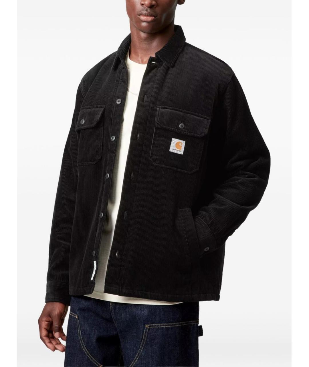 CARHARTT WIP Черная хлопковая куртка, фото 5