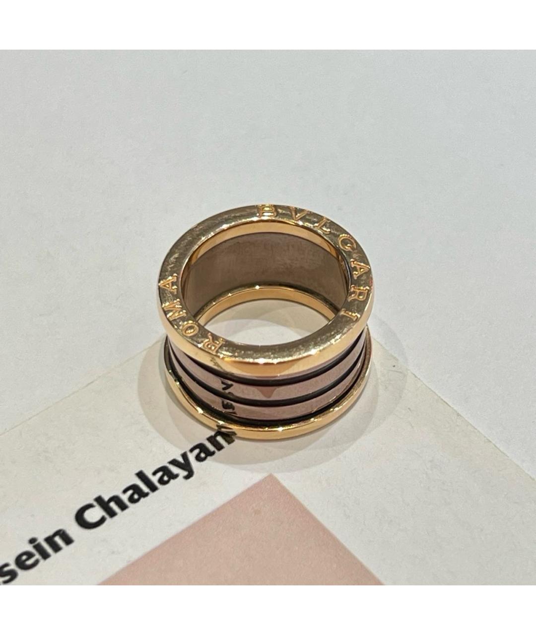 BVLGARI Золотое кольцо из розового золота, фото 4