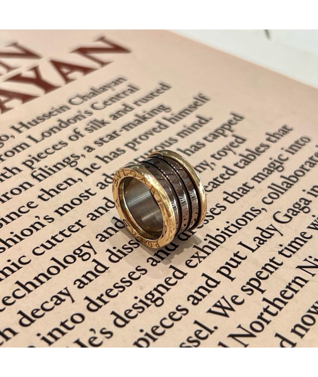 BVLGARI Золотое кольцо из розового золота, фото 3