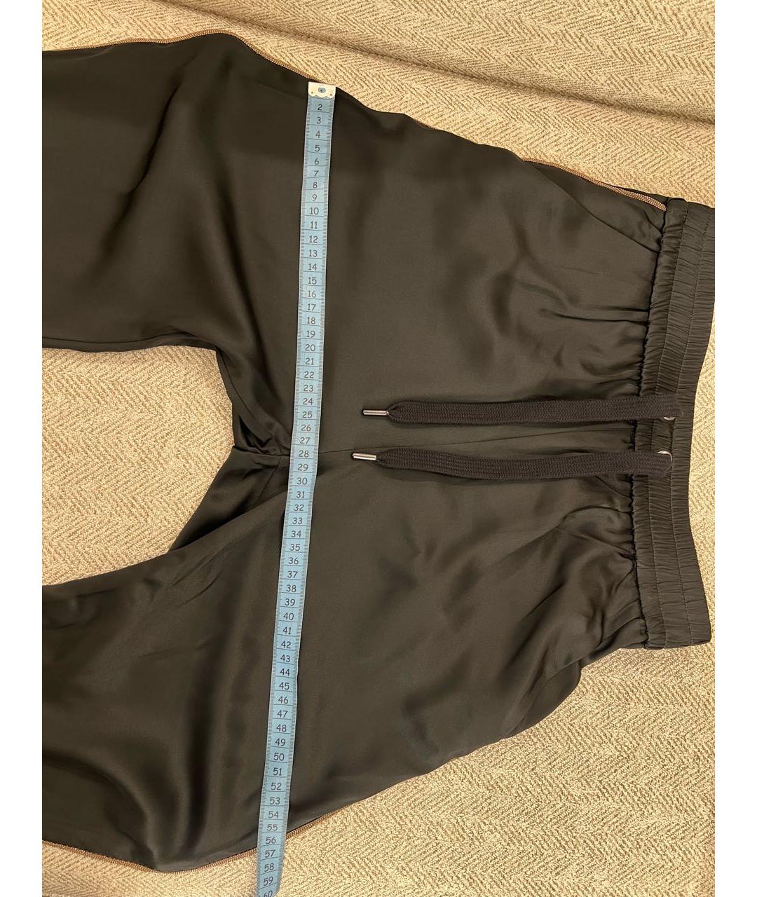 BRUNELLO CUCINELLI Черные спортивные брюки и шорты, фото 4