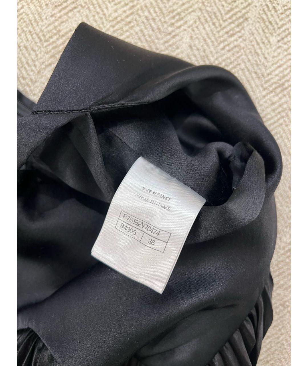 CHANEL Черное коктейльное платье, фото 4