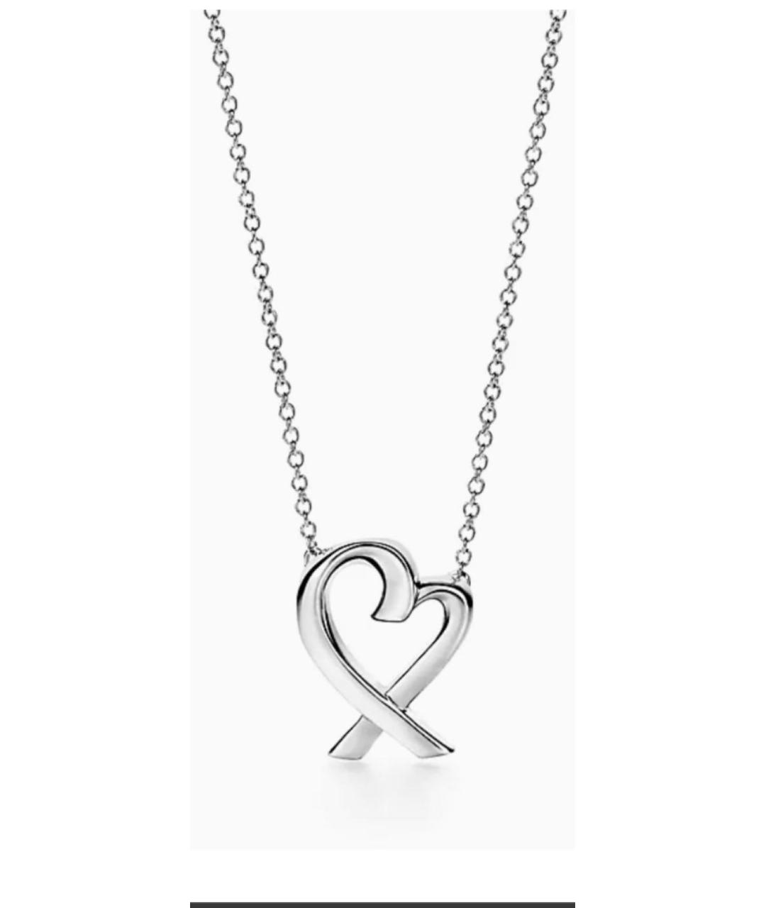 TIFFANY&CO Серебряная серебряная подвеска, фото 9