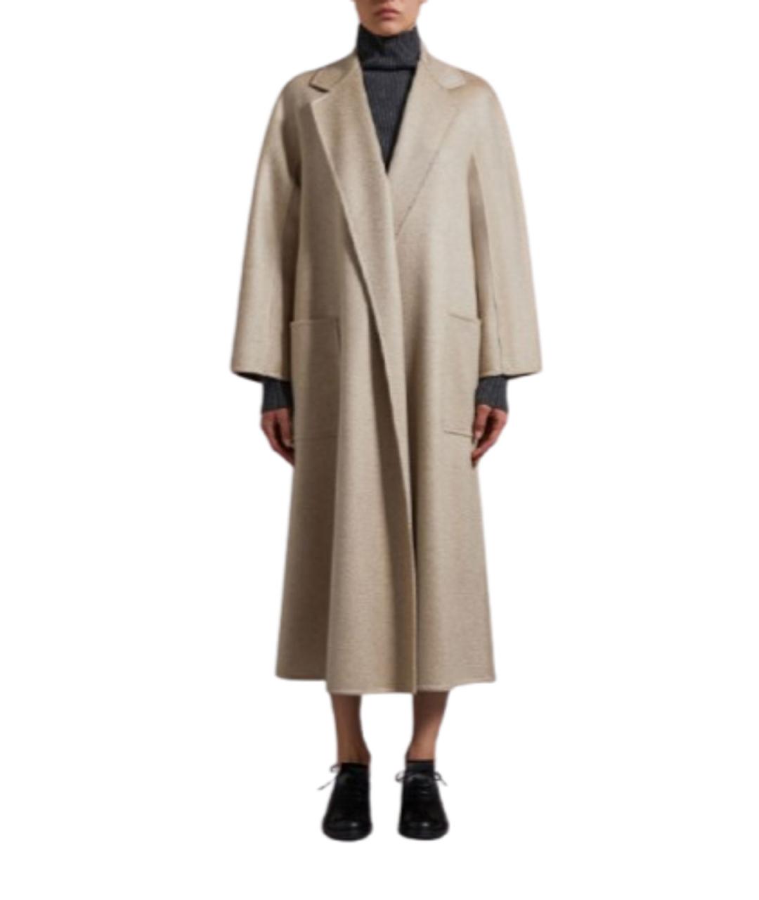 MAX MARA Бежевое кашемировое пальто, фото 2