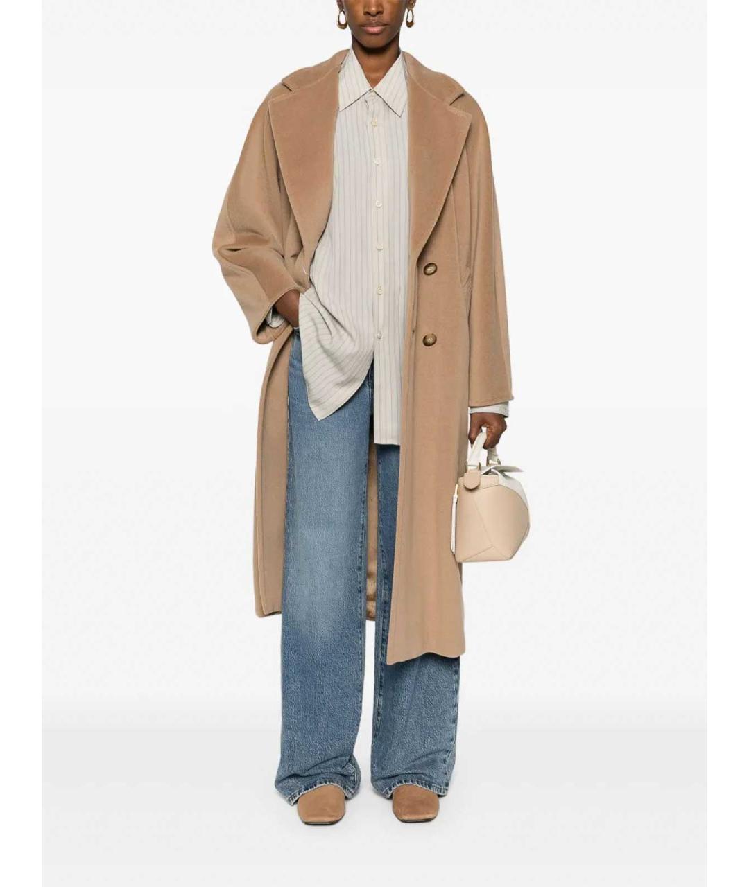 MAX MARA Бежевое пальто, фото 2