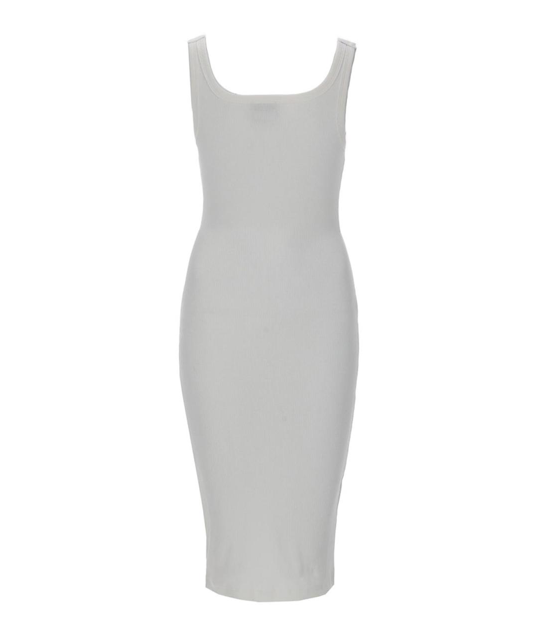 VERSACE JEANS COUTURE Белое хлопковое повседневное платье, фото 2