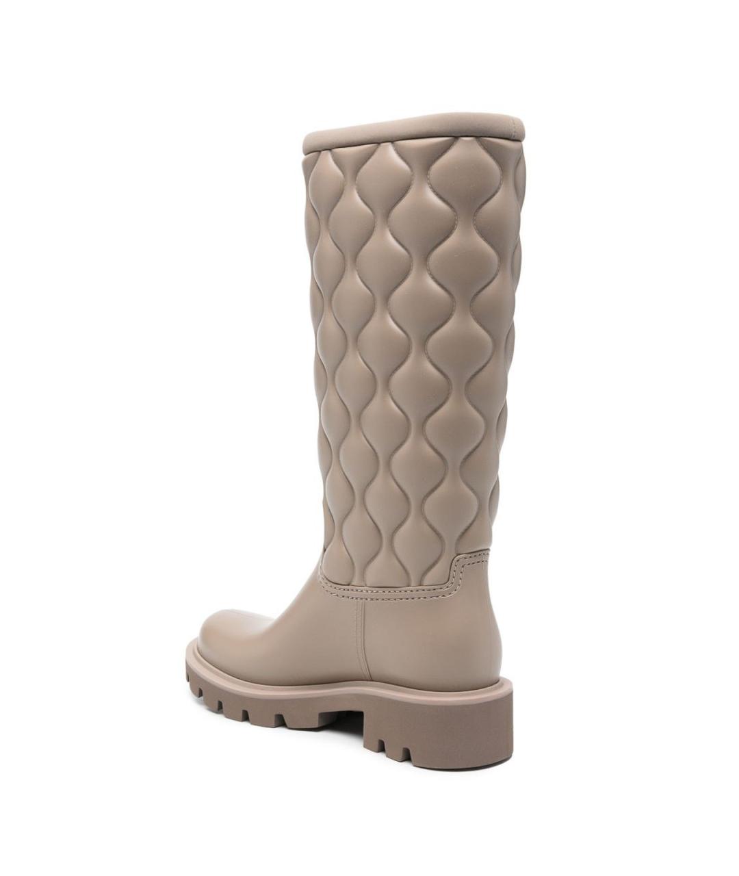 MONCLER Бежевые сапоги, фото 4