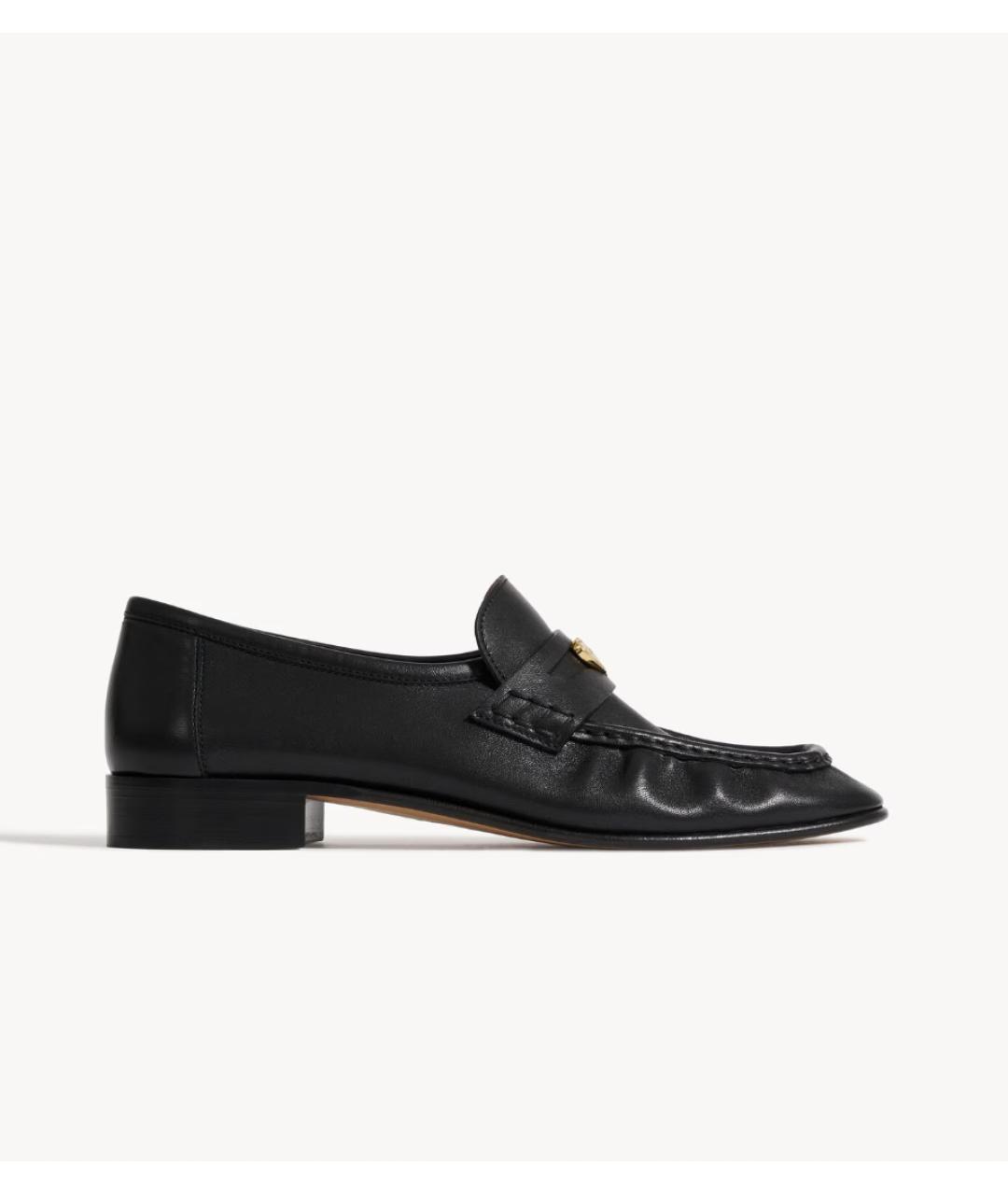CHLOE Черные кожаные лоферы, фото 6