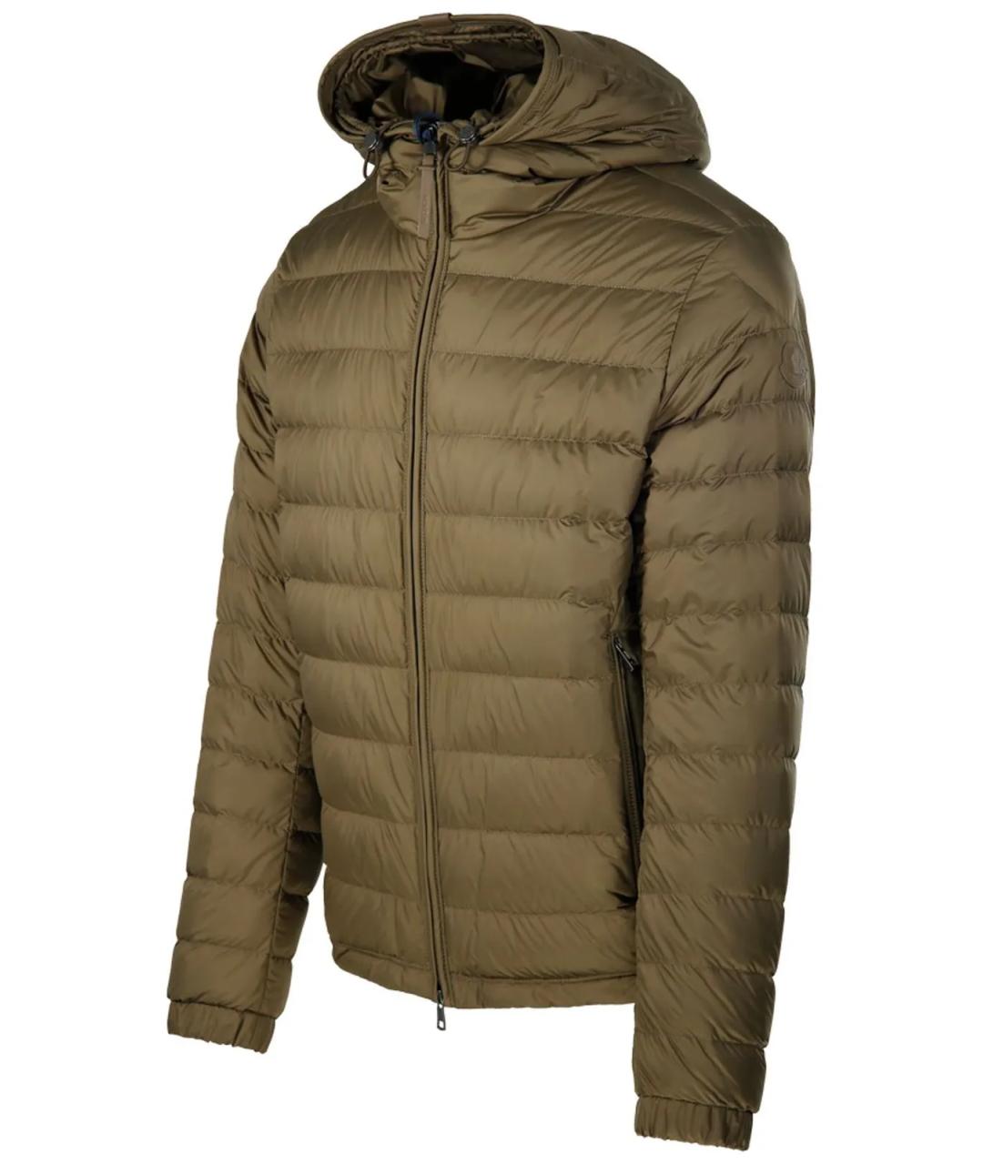 MONCLER Хаки пуховик, фото 3