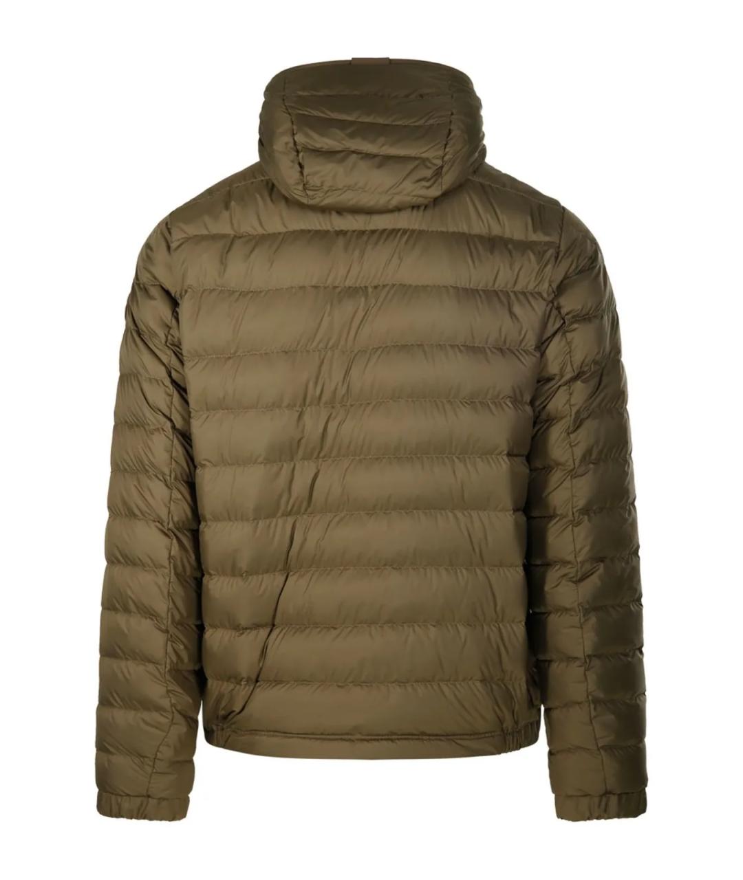 MONCLER Хаки пуховик, фото 2