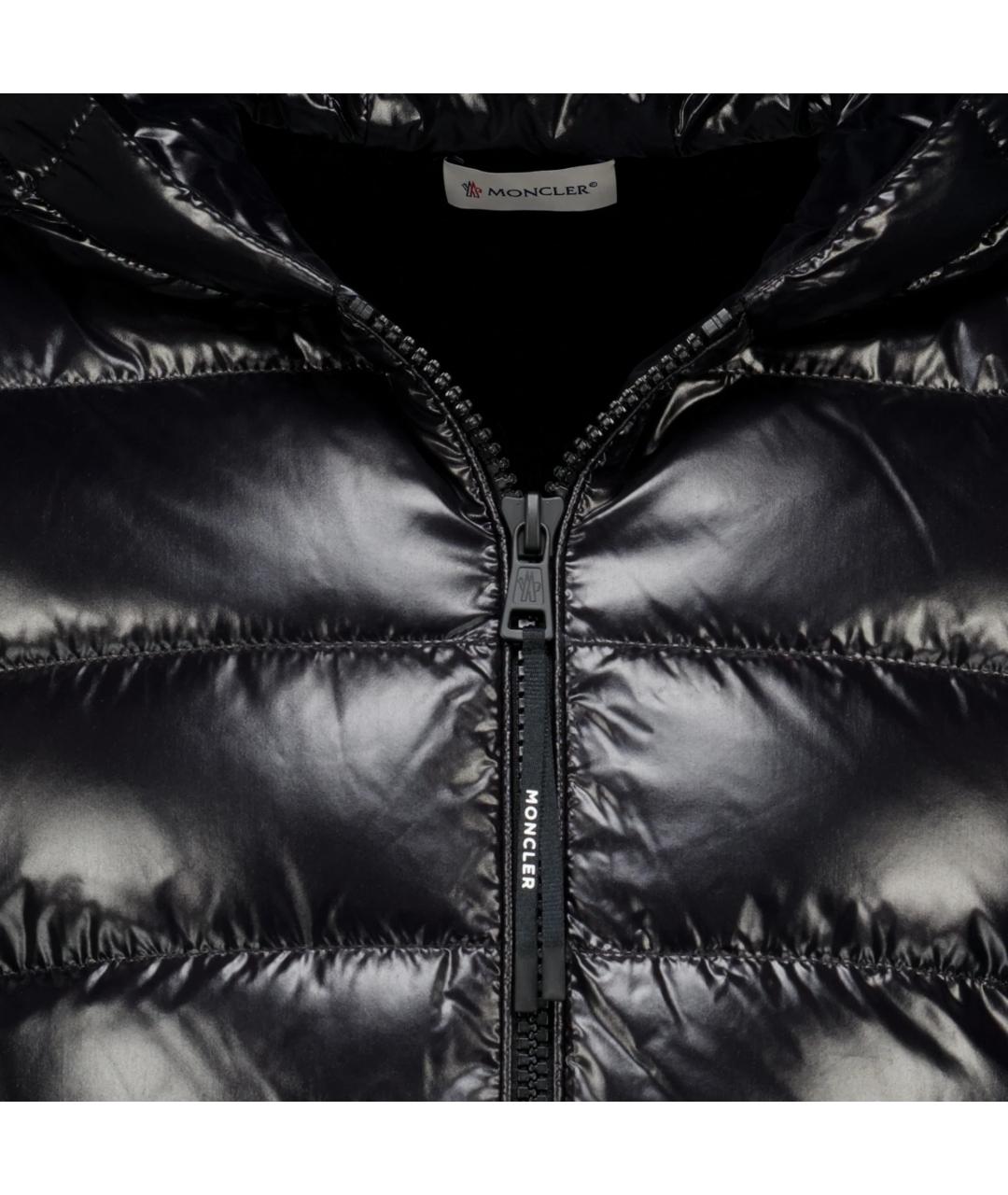MONCLER Черная куртка, фото 4
