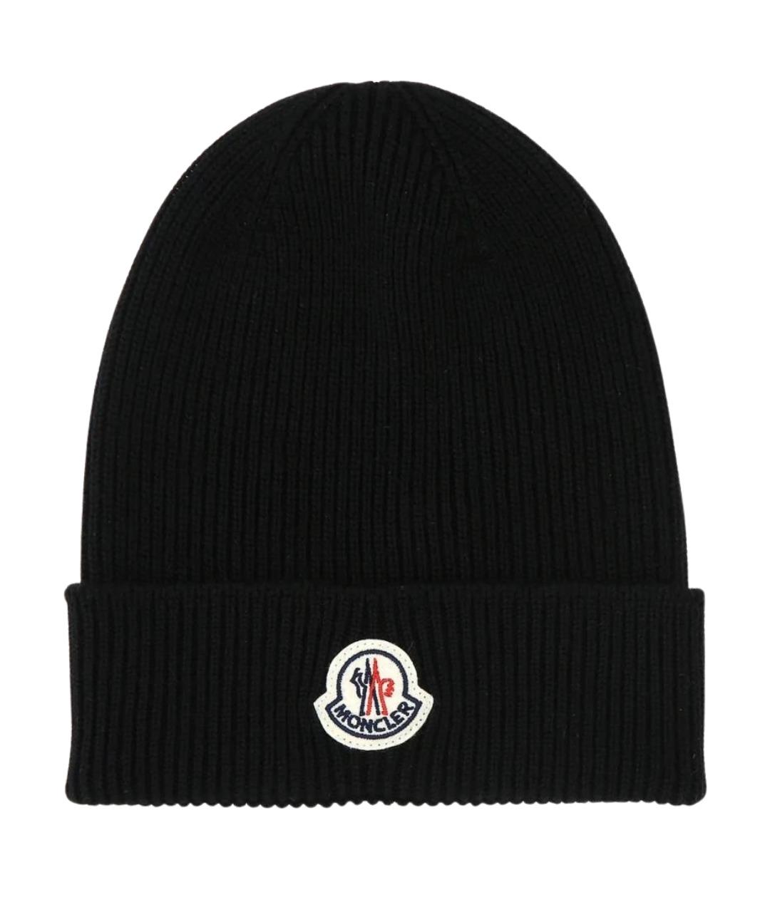 MONCLER Черная кепка/бейсболка, фото 1