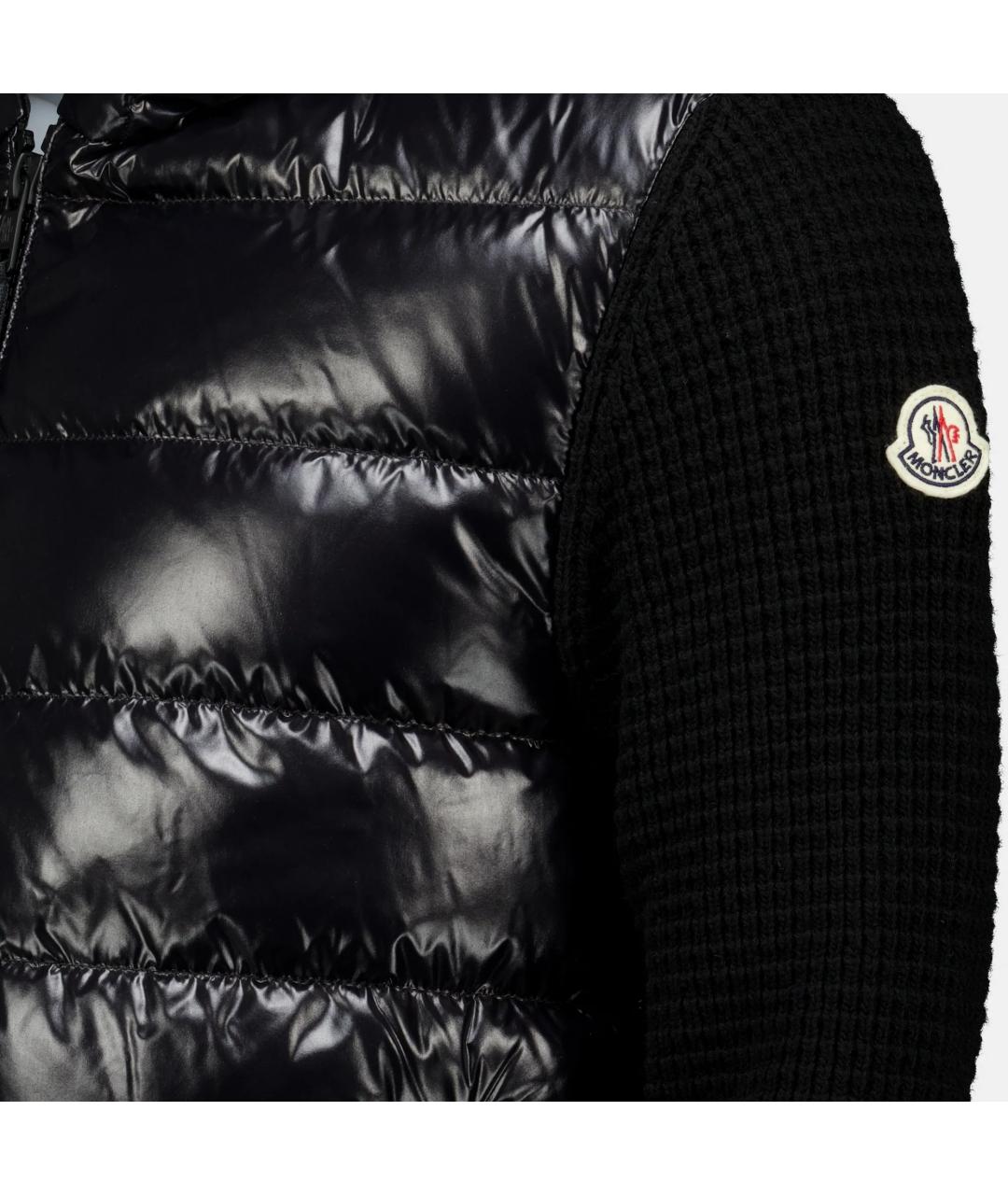 MONCLER Черная куртка, фото 3