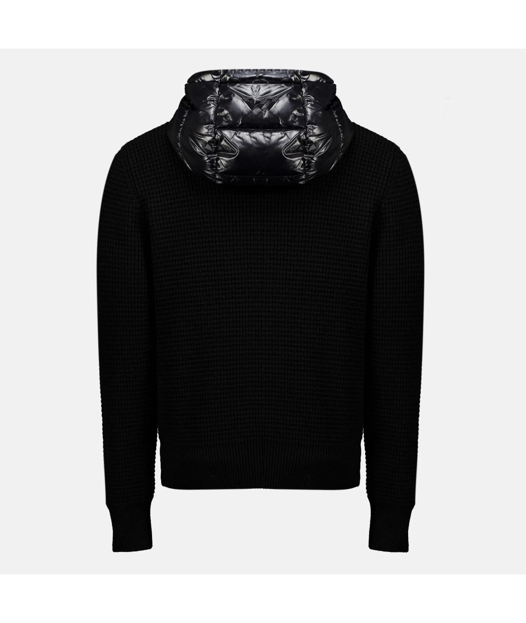 MONCLER Черная куртка, фото 2