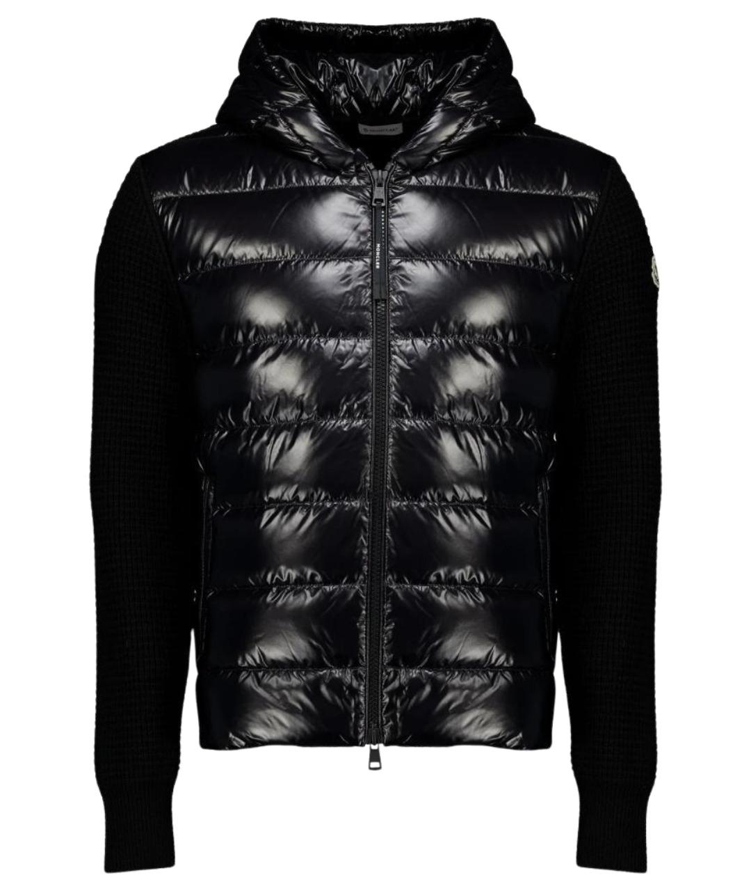MONCLER Черная куртка, фото 1