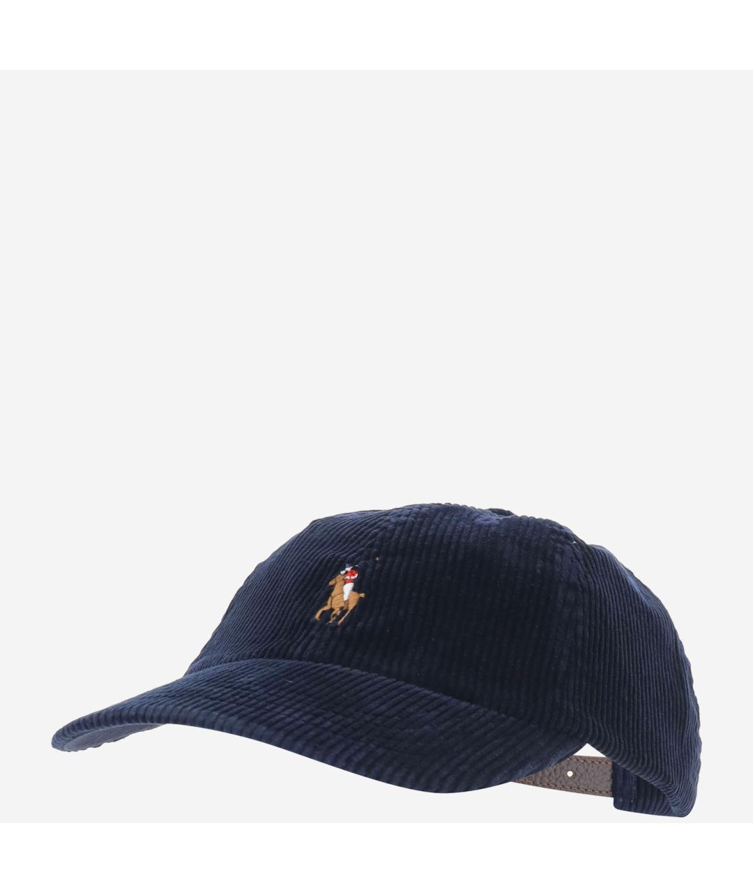 POLO RALPH LAUREN Синяя хлопковая кепка/бейсболка, фото 2