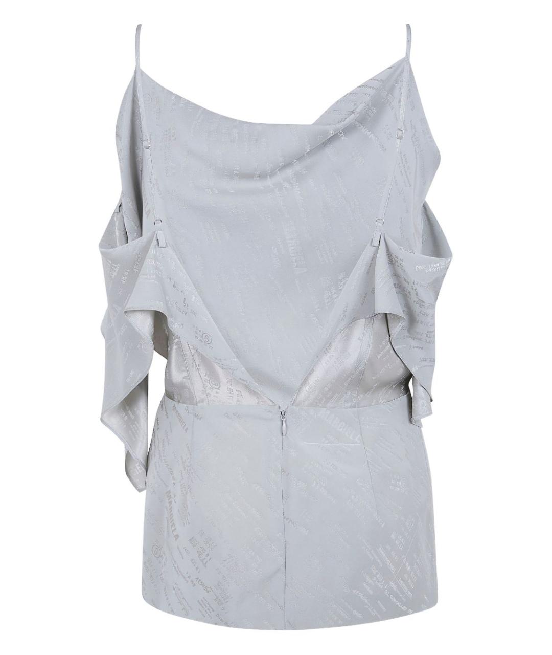 MM6 MAISON MARGIELA Мульти вискозная блузы, фото 3