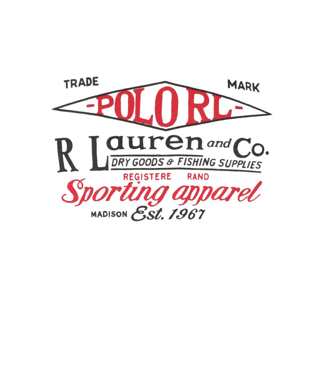 POLO RALPH LAUREN Белая хлопковая футболка, фото 3