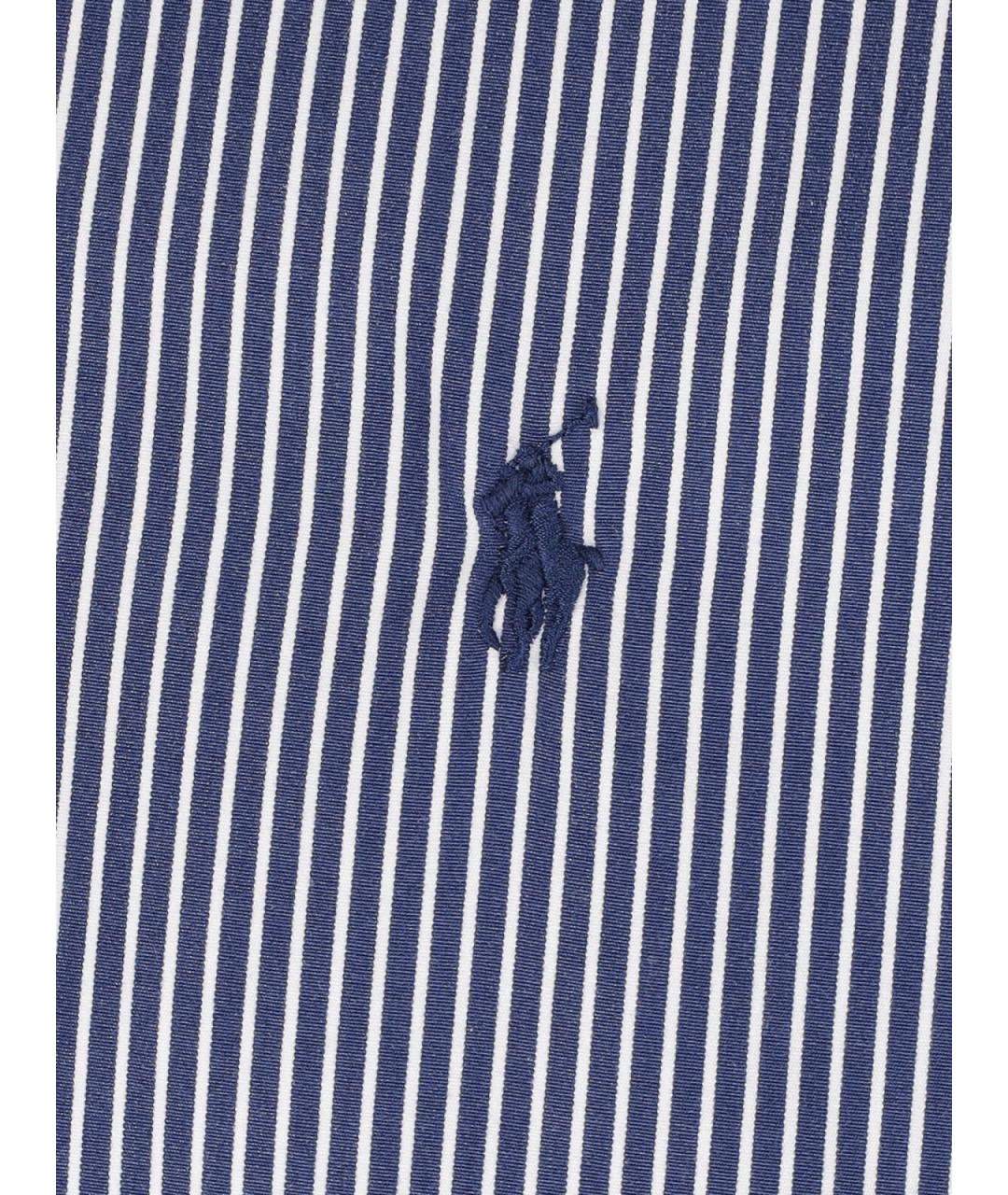 POLO RALPH LAUREN Синяя хлопковая кэжуал рубашка, фото 3