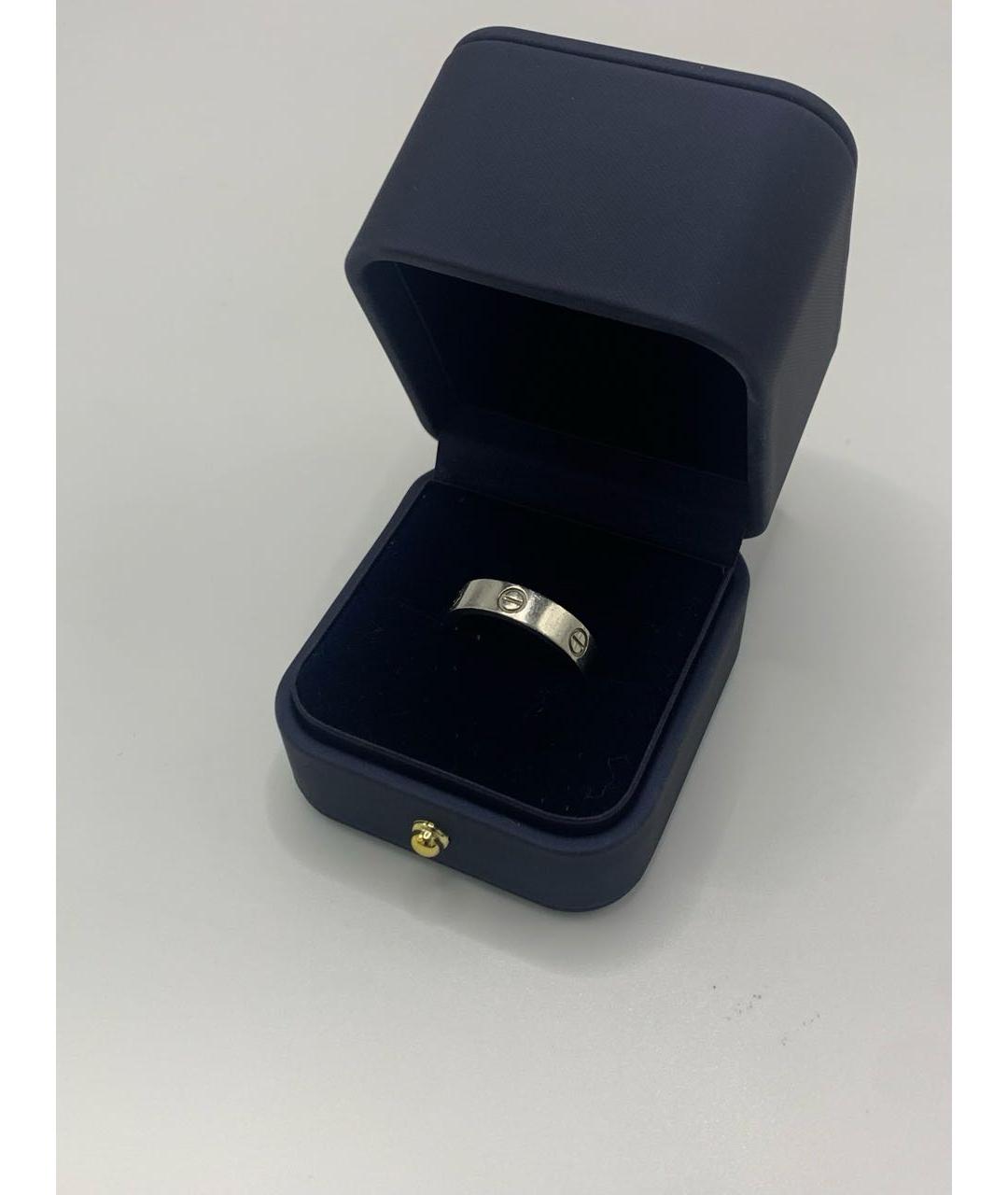 CARTIER Серебряное кольцо из белого золота, фото 3