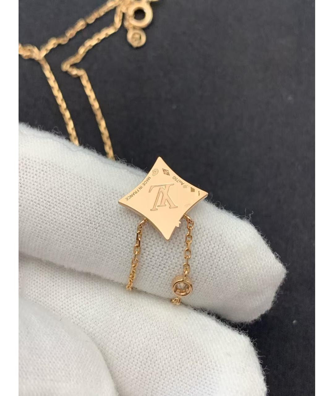 LOUIS VUITTON Золотая подвеска из розового золота, фото 4
