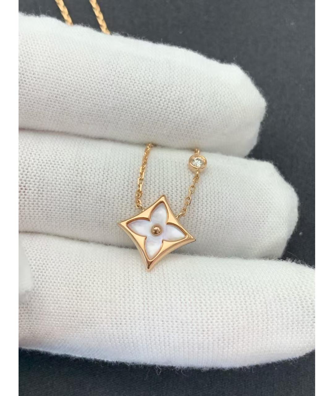 LOUIS VUITTON Золотая подвеска из розового золота, фото 3