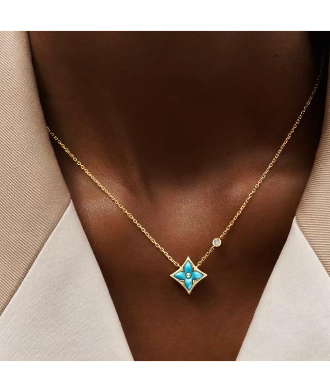 LOUIS VUITTON Золотая подвеска из розового золота, фото 2