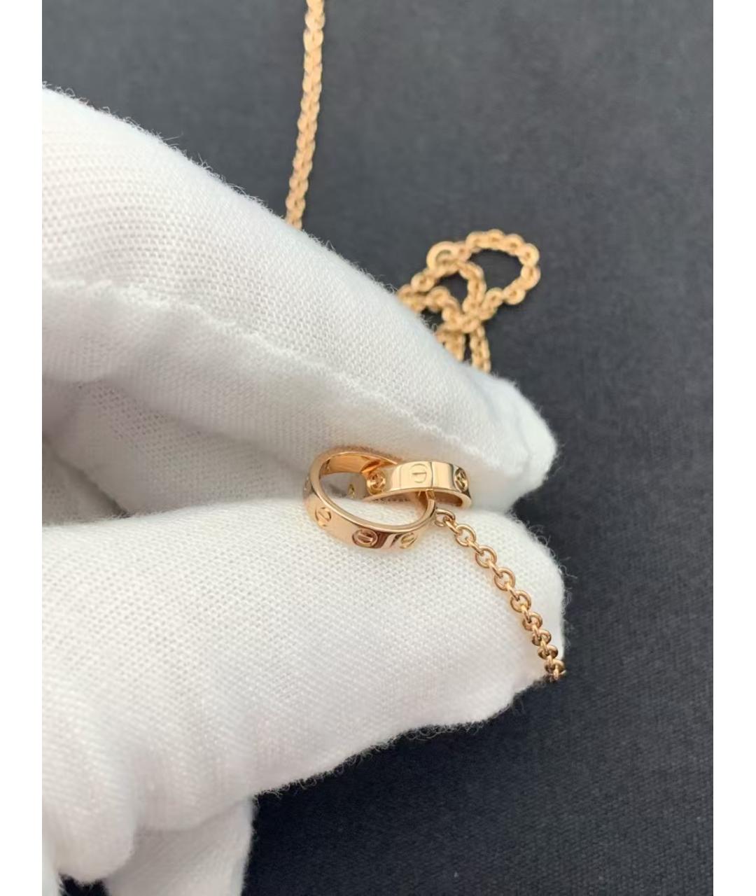 CARTIER Золотая подвеска из розового золота, фото 5