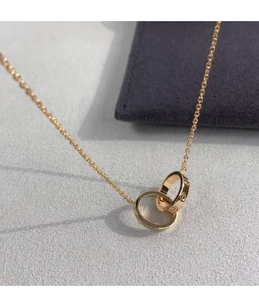 CARTIER Золотая подвеска из розового золота, фото 2