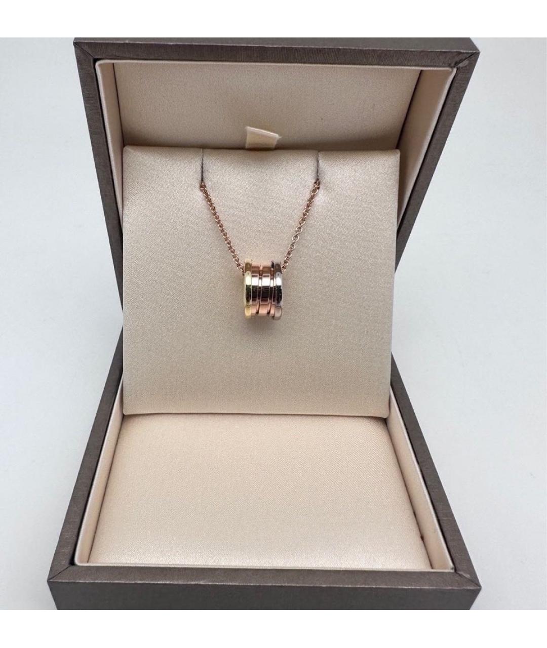 BVLGARI Золотая подвеска из розового золота, фото 7