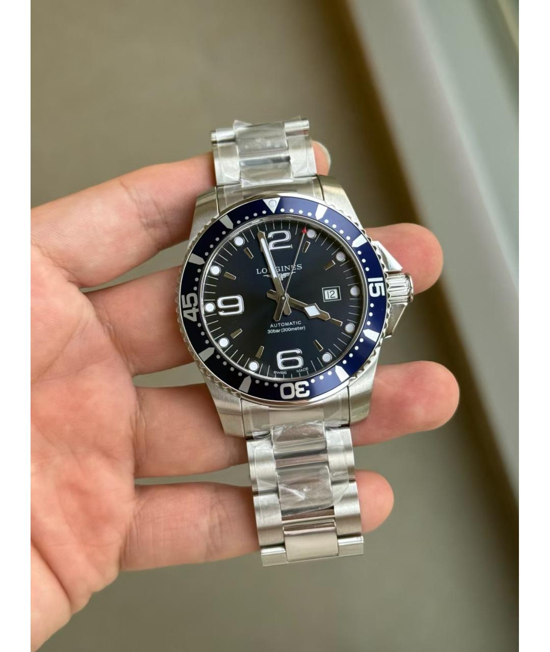 LONGINES Серебряные часы, фото 2