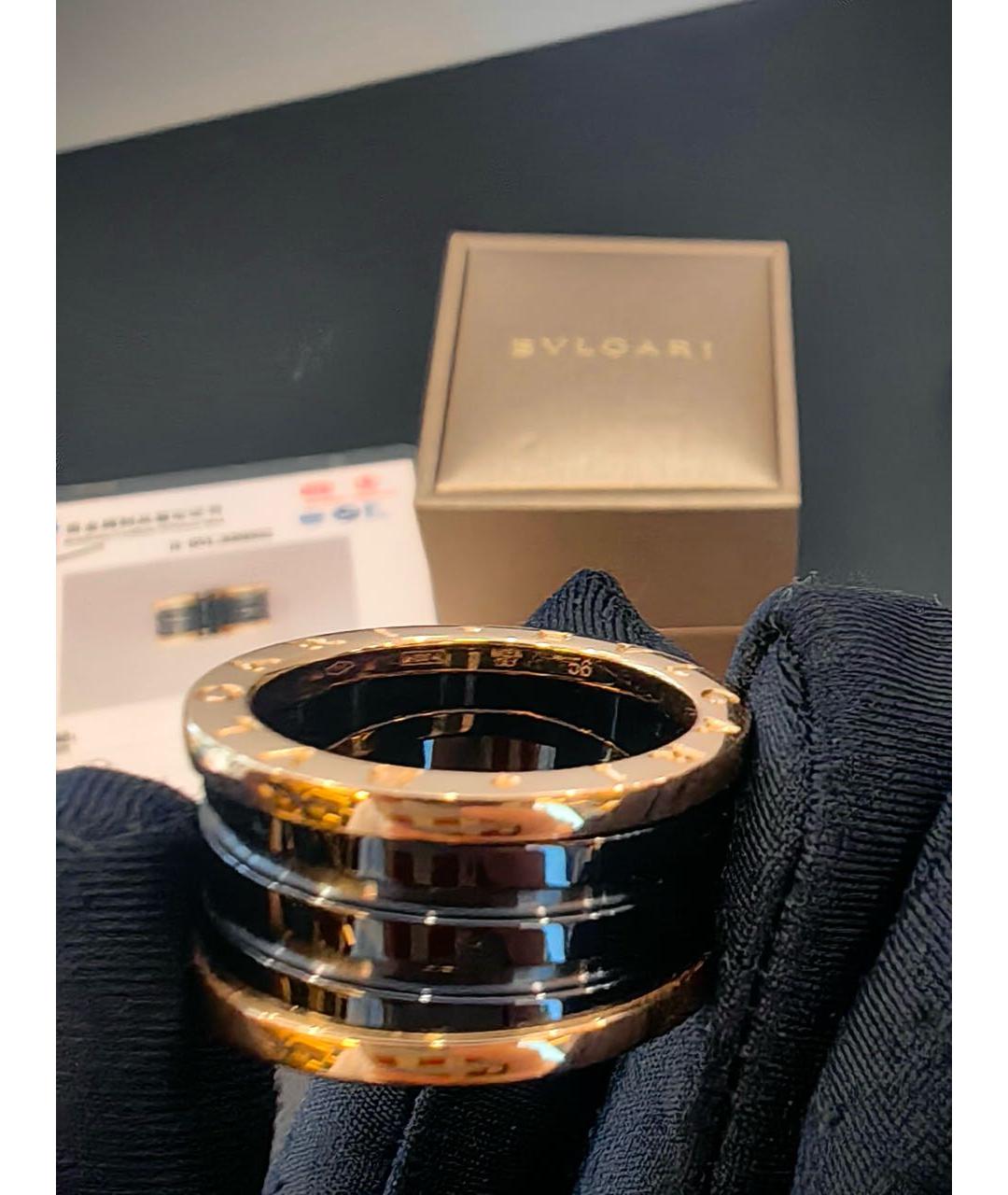 BVLGARI Золотое кольцо из розового золота, фото 3
