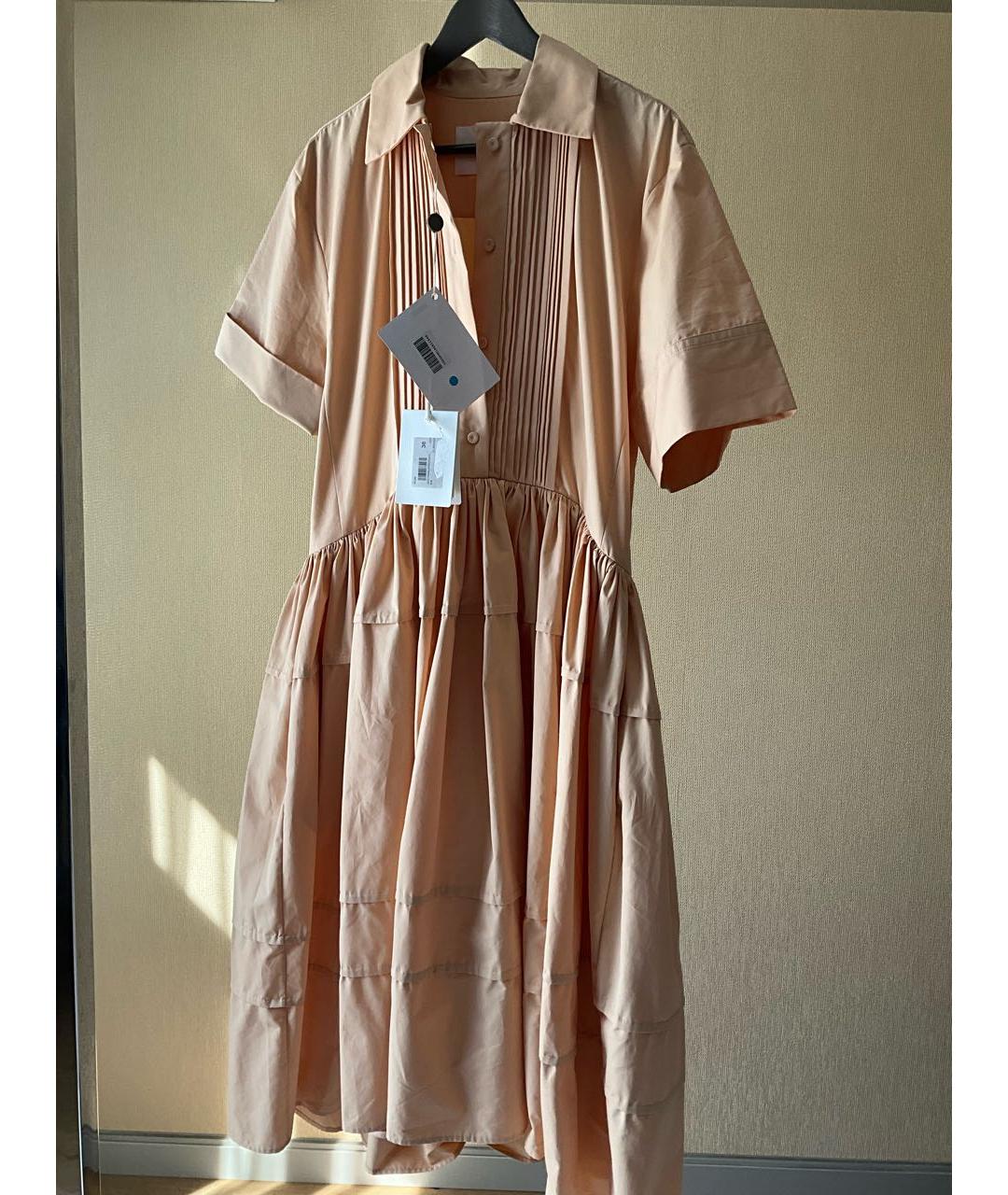 JIL SANDER Хлопковое повседневное платье, фото 5