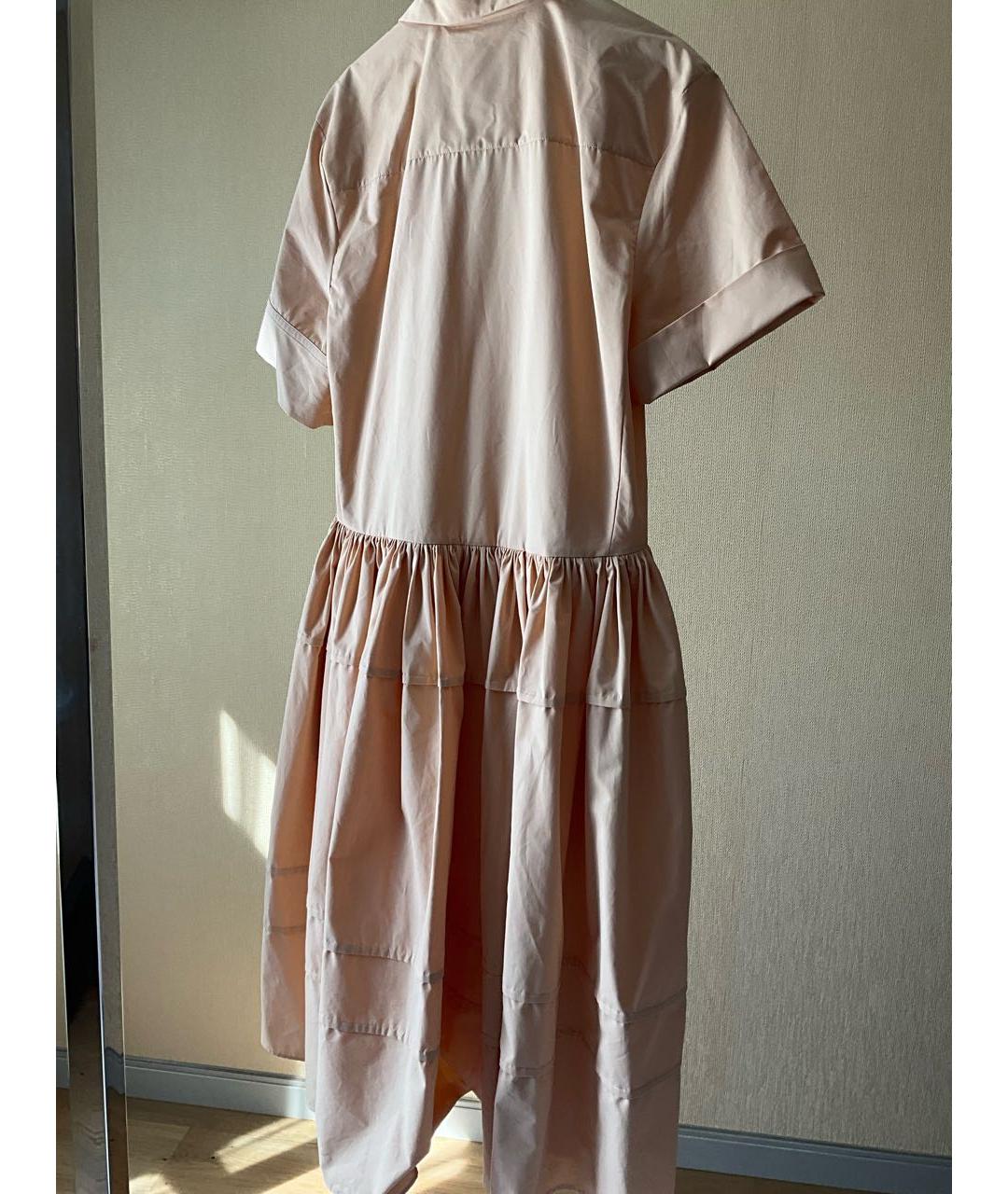 JIL SANDER Хлопковое повседневное платье, фото 2