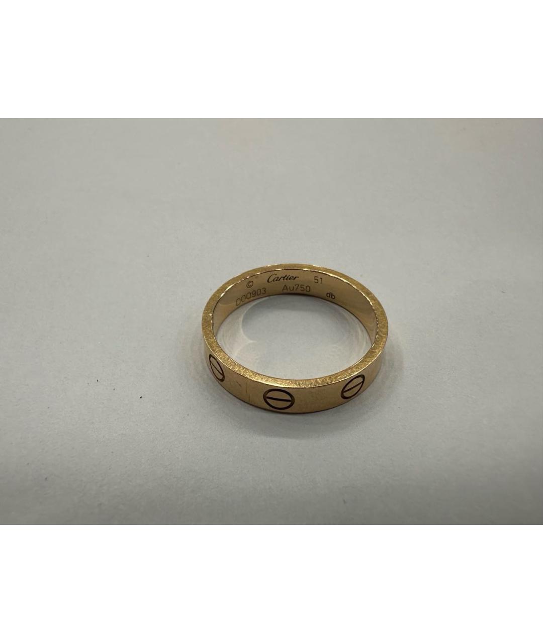 CARTIER Золотое кольцо из розового золота, фото 5