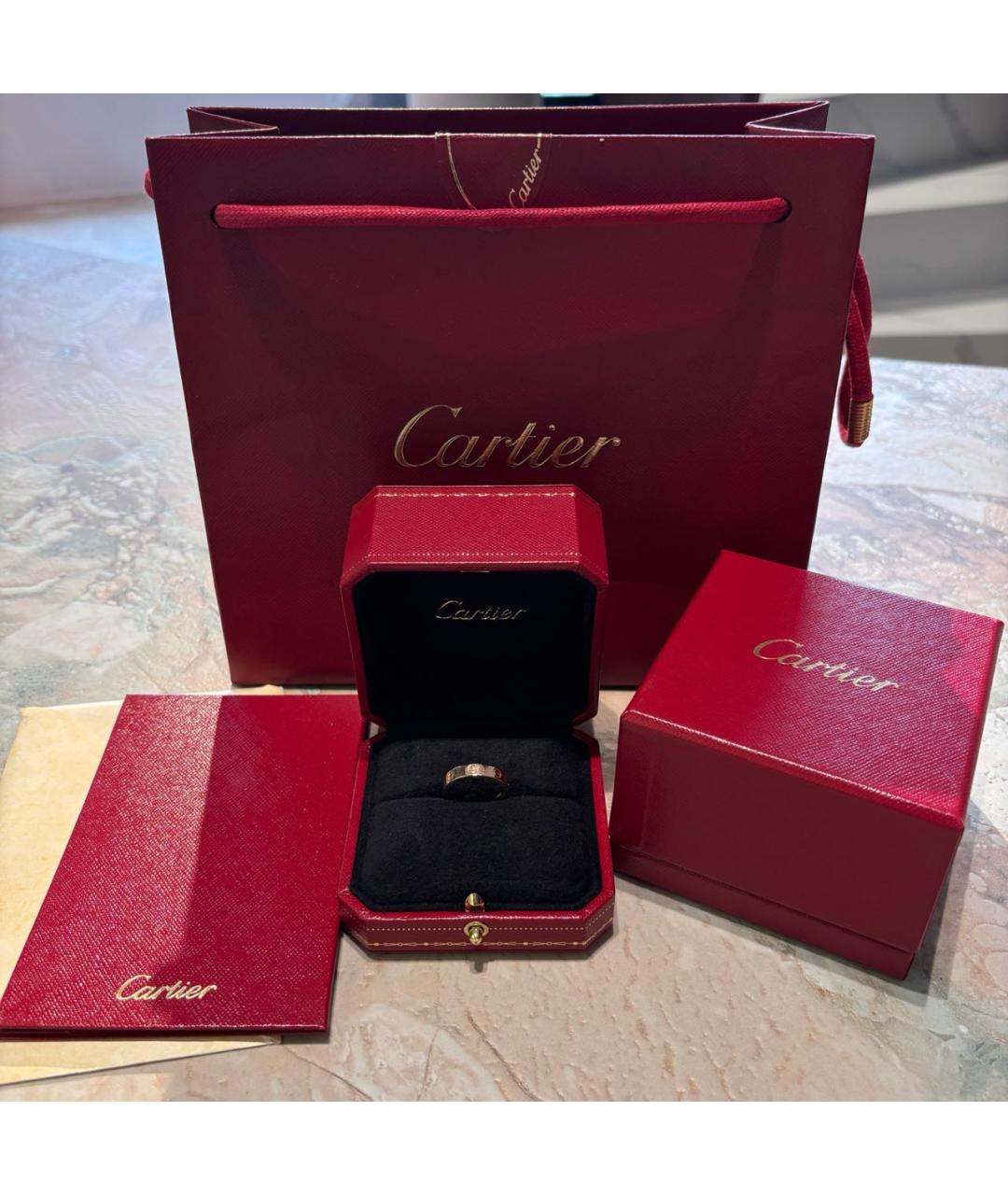 CARTIER Золотое кольцо из розового золота, фото 2